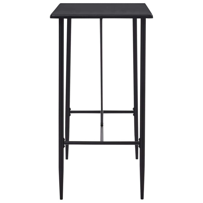 Masă de bar, negru, 120 x 60 x 110 cm, MDF - WALTI WALTI
