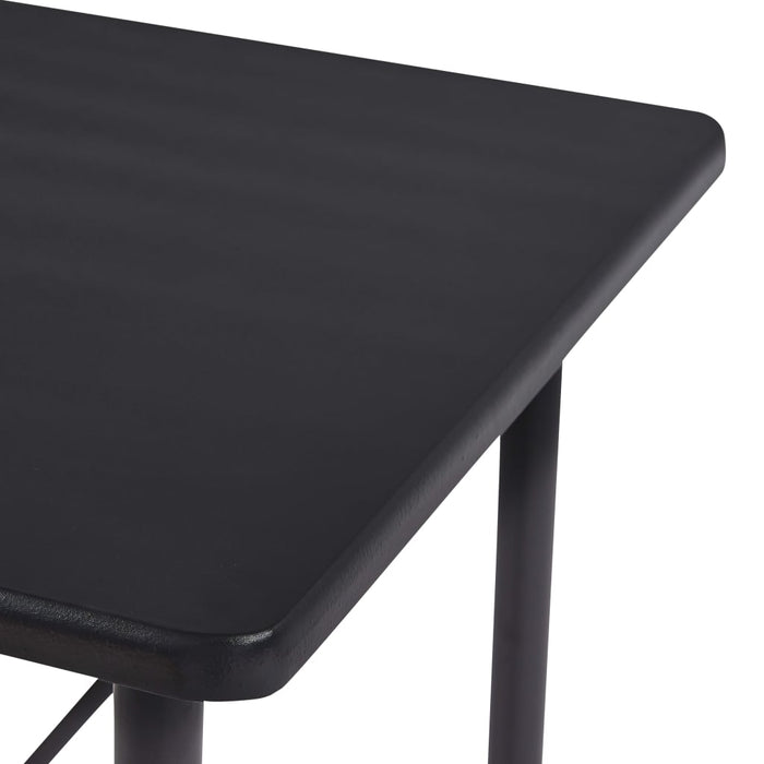 Masă de bar, negru, 120 x 60 x 110 cm, MDF - WALTI WALTI