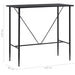 Masă de bar, negru, 120 x 60 x 110 cm, MDF - WALTI WALTI