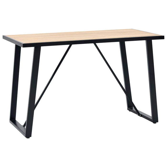 Masă de bucătărie, stejar, 120x60x75 cm, MDF - WALTI WALTI
