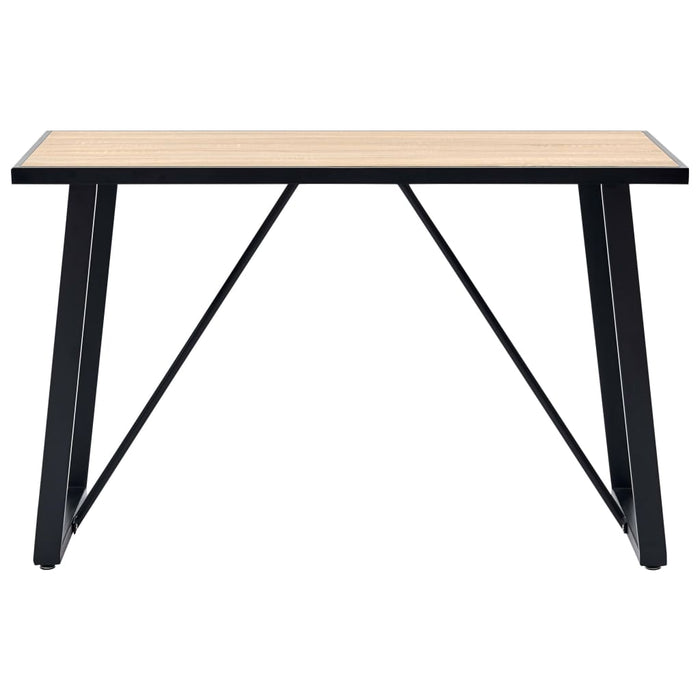 Masă de bucătărie, stejar, 120x60x75 cm, MDF - WALTI WALTI