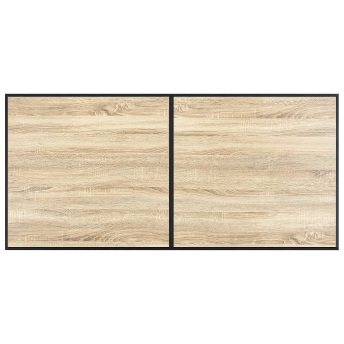 Masă de bucătărie, stejar, 160x80x75 cm, MDF WALTI