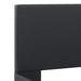 Cadru de pat cu LED, negru, 120 x 200 cm, piele ecologică - WALTI WALTI
