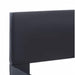 Cadru de pat cu LED, negru, 140 x 200 cm, piele ecologică - WALTI WALTI