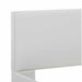 Cadru de pat cu LED, alb, 90 x 200 cm, piele ecologică - WALTI WALTI