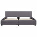 Cadru de pat cu LED, gri, 180 x 200 cm, piele artificială - WALTI WALTI