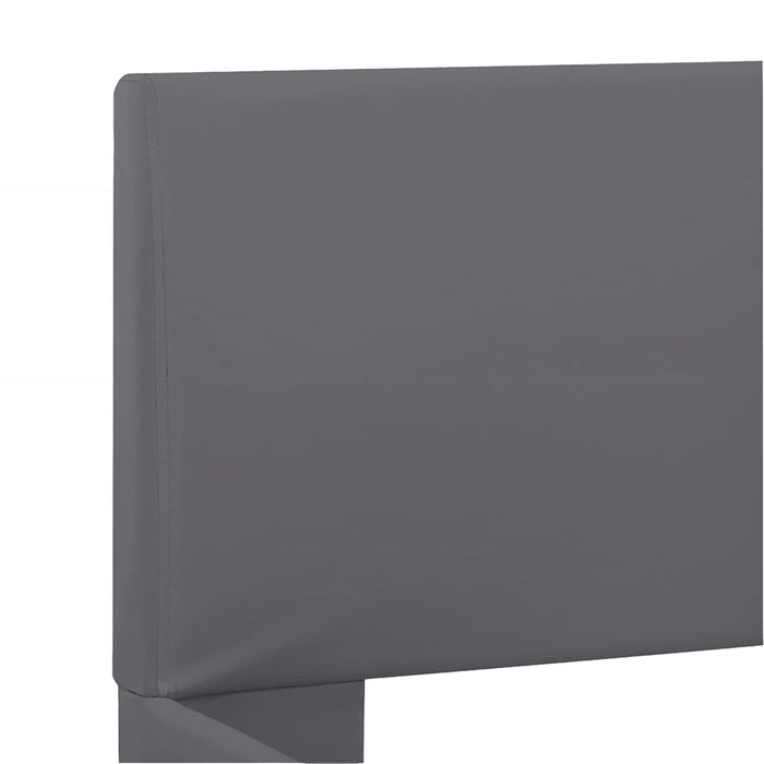 Cadru de pat cu LED, gri, 180 x 200 cm, piele artificială - WALTI WALTI