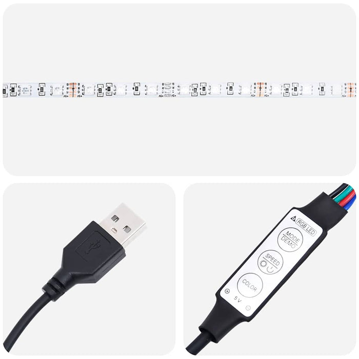 Cadru pat hidraulic ladă și LED gri 100x200 cm piele ecologică WALTI