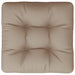 Pernă pentru paleți, gri taupe, 60x61,5x10 cm, textil - WALTI WALTI