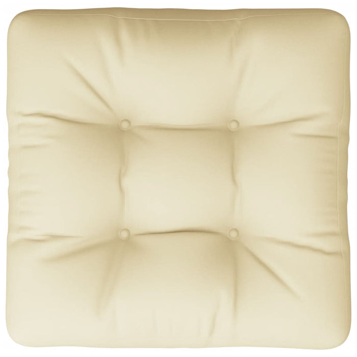 Pernă de paleți, crem, 60x61,5x10 cm, material textil - WALTI WALTI