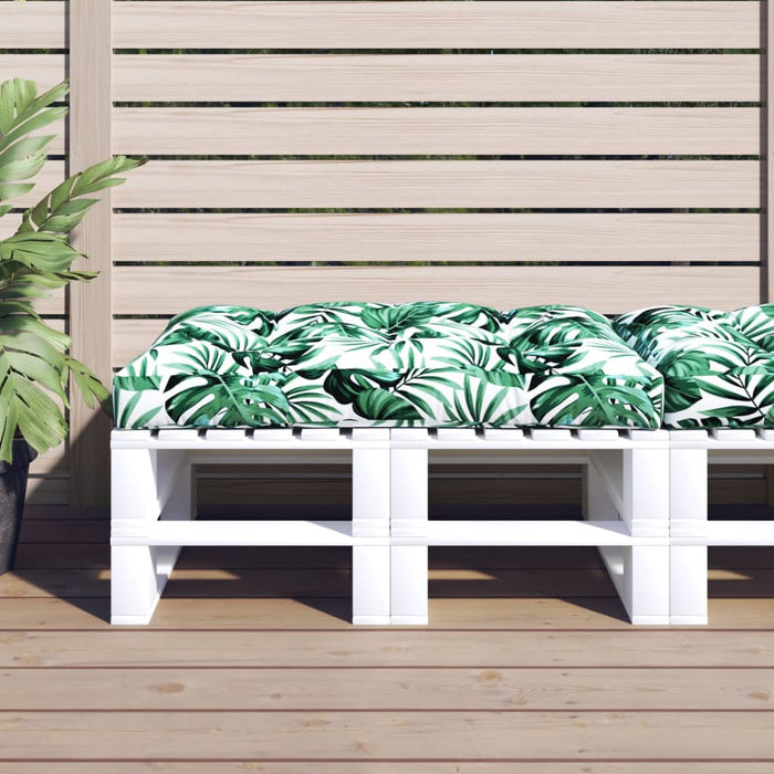 Pernă pentru paleți, verde, 120x80x12 cm, textil WALTI