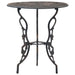 Set mobilier bistro, 3 piese, aluminiu turnat - WALTI WALTI