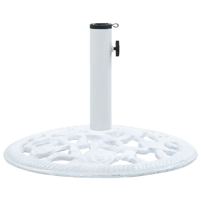 Suport de umbrelă, alb, 12 kg, fontă, 48 cm - WALTI WALTI
