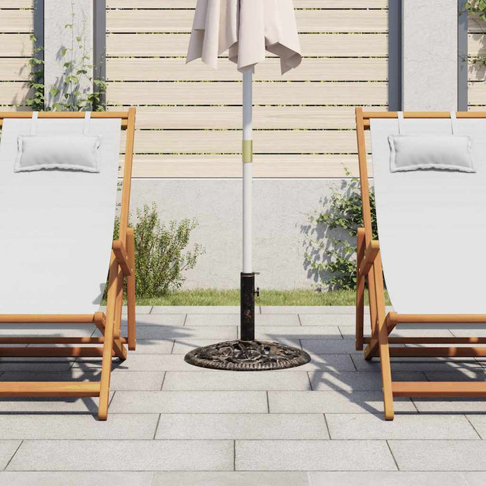 Suport de umbrelă, bronz, 12 kg, fontă, 48 cm - WALTI WALTI