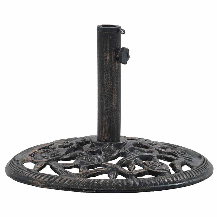 Suport de umbrelă, bronz, 12 kg, fontă, 48 cm - WALTI WALTI