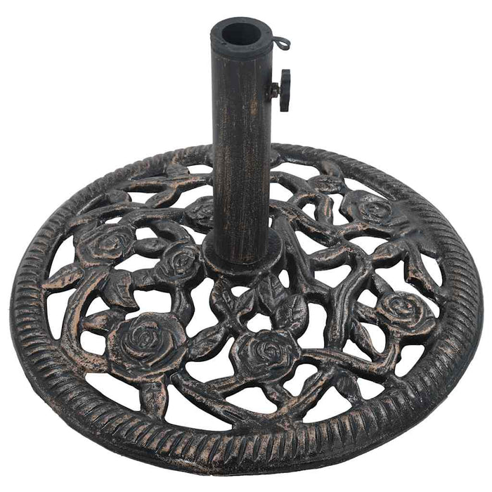 Suport de umbrelă, bronz, 12 kg, fontă, 48 cm - WALTI WALTI