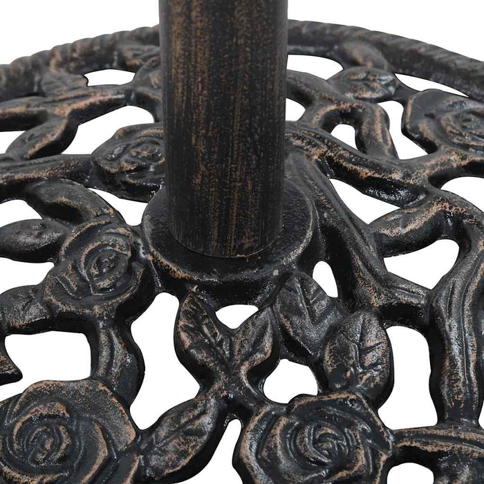 Suport de umbrelă, bronz, 12 kg, fontă, 48 cm - WALTI WALTI