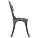 Scaune de bistro, 2 buc., bronz, aluminiu turnat - WALTI WALTI