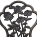 Scaune de bistro, 2 buc., bronz, aluminiu turnat - WALTI WALTI