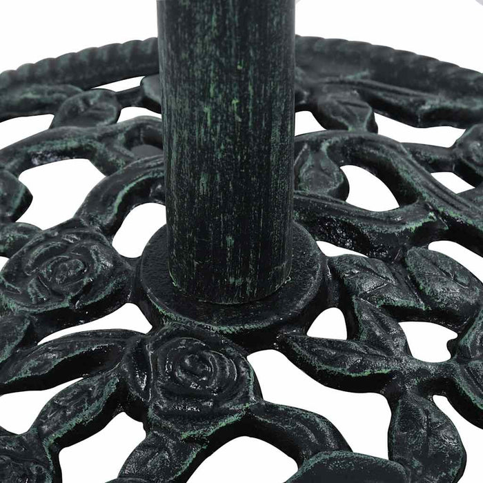 Suport de umbrelă, verde, 9 kg, fontă, 40 cm - WALTI WALTI