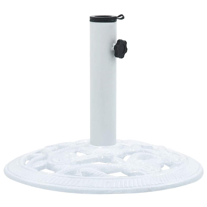 Suport de umbrelă, alb, 9 kg, fontă, 40 cm - WALTI WALTI