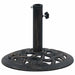 Suport de umbrelă, negru și bronz, 9 kg, fontă, 40 cm - WALTI WALTI