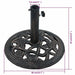 Suport de umbrelă, negru și bronz, 9 kg, fontă, 40 cm - WALTI WALTI