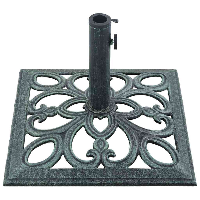 Suport de umbrelă, verde, 12 kg, fontă, 49 cm - WALTI WALTI