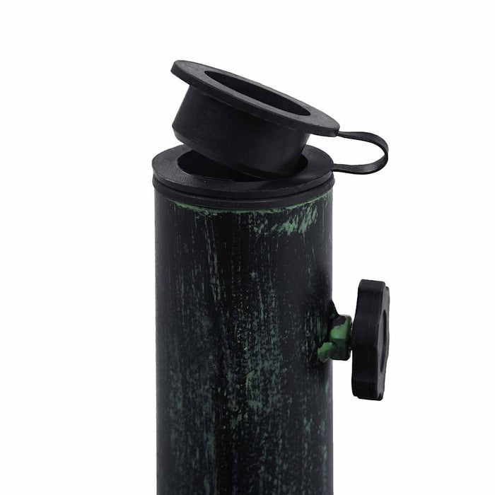 Suport de umbrelă, verde, 12 kg, fontă, 49 cm - WALTI WALTI