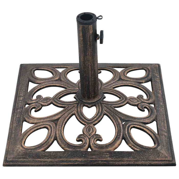 Suport de umbrelă, bronz, 12 kg, fontă, 49 cm - WALTI WALTI