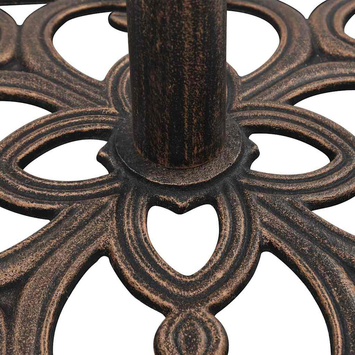 Suport de umbrelă, bronz, 12 kg, fontă, 49 cm - WALTI WALTI