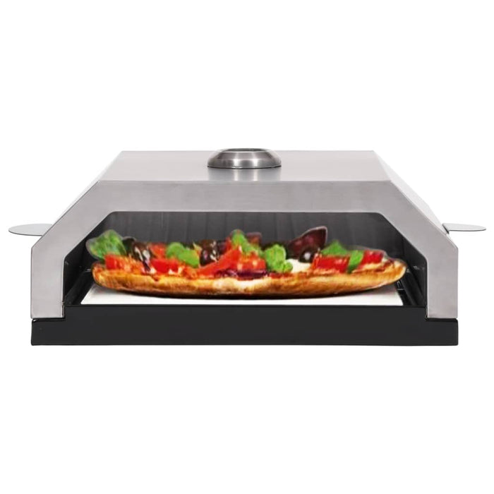 Cuptor de pizza cu piatră ceramică pentru grătar gaz, cărbuni - WALTI WALTI