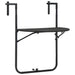 Masă balcon suspendată maro 60x64x83,5 cm plastic aspect ratan - WALTI WALTI