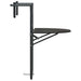 Masă balcon suspendată maro 60x64x83,5 cm plastic aspect ratan - WALTI WALTI