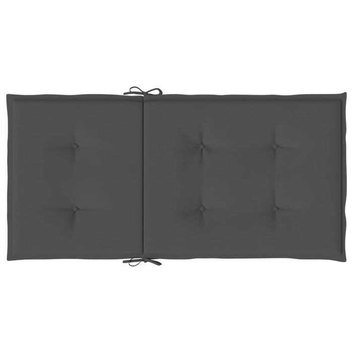 Perne scaun cu spătar mic, 4 buc., antracit, textil oxford - WALTI WALTI