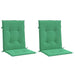 Perne cu spătar mic, 2 buc. verde 100x50x3 cm textil oxford - WALTI WALTI