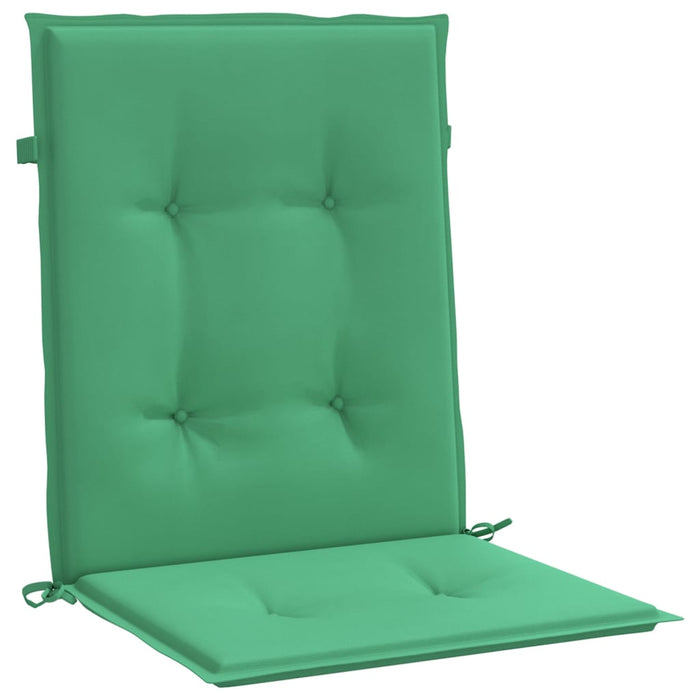 Perne cu spătar mic, 2 buc. verde 100x50x3 cm textil oxford - WALTI WALTI