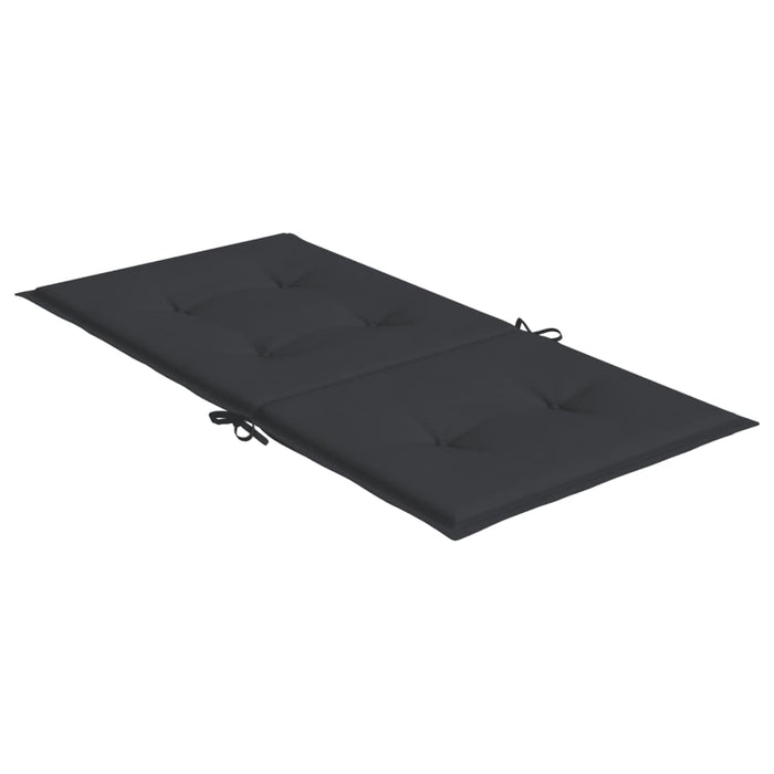 Perne cu spătar mic, 2 buc. negru 100x50x3 cm textil oxford - WALTI WALTI