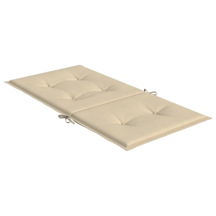 Perne cu spătar mic, 2 buc. bej 100x50x3 cm textil oxford - WALTI WALTI