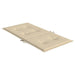 Perne cu spătar mic, 2 buc. bej 100x50x3 cm textil oxford - WALTI WALTI