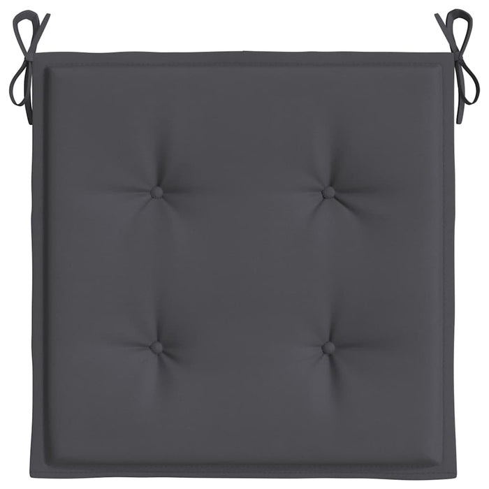 Perne scaune grădină 4 buc. antracit 40x40x4 cm țesătură Oxford WALTI