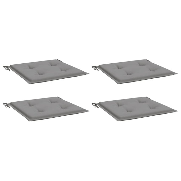 Perne scaune grădină 4 buc. gri 40x40x4 cm țesătură Oxford WALTI