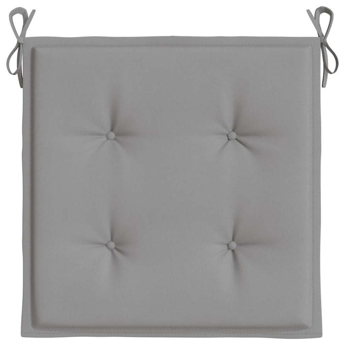 Perne scaune grădină 4 buc. gri 40x40x4 cm țesătură Oxford WALTI