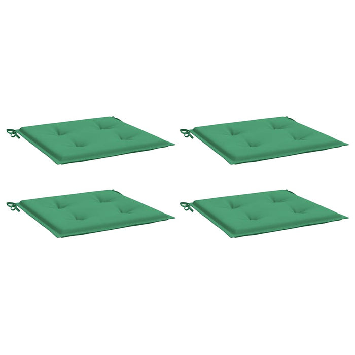Perne scaune grădină 4 buc. verde 40x40x4 cm țesătură Oxford WALTI