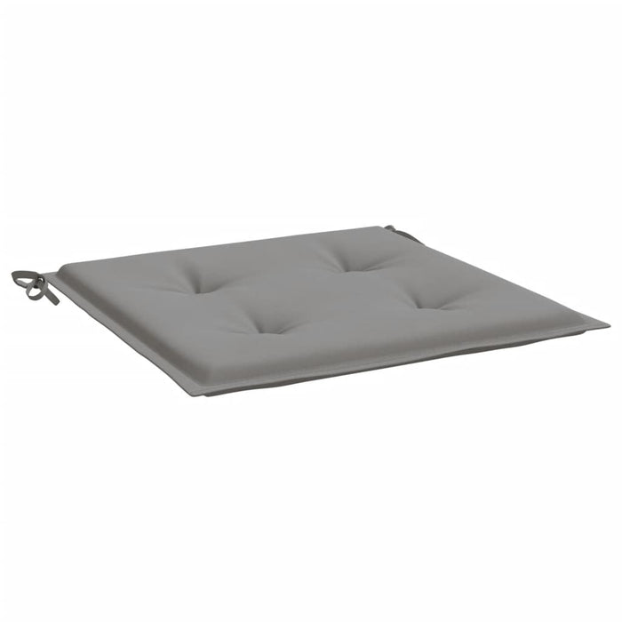 Perne scaune de grădină 2 buc. gri 50x50x4 cm țesătură Oxford WALTI