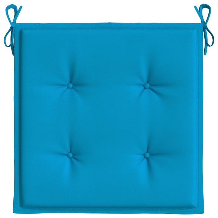 Perne scaune grădină 2 buc. albastru 50x50x4 cm țesătură Oxford WALTI