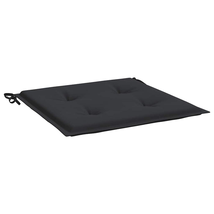 Perne scaune grădină 2 buc. negru 50x50x4 cm țesătură Oxford WALTI