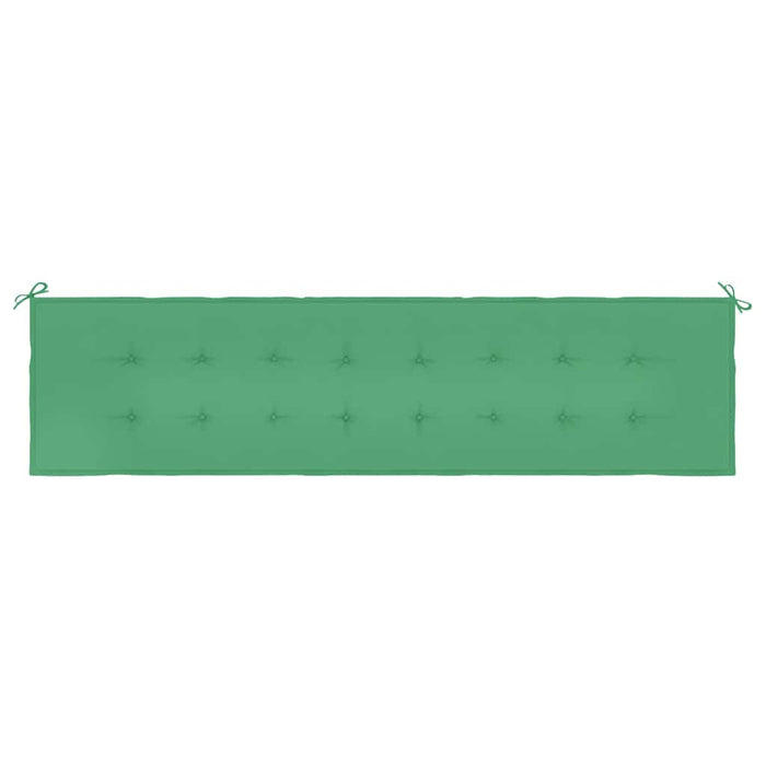 Pernă de bancă de grădină, verde, 200x50x3 cm, textil oxford - WALTI WALTI