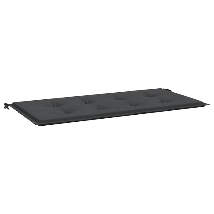 Pernă de bancă de grădină, negru, 100x50x4 cm, textil oxford WALTI