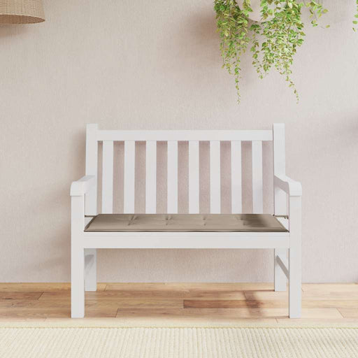 Pernă de bancă de grădină, gri taupe, 100x50x3 cm textil oxford - WALTI WALTI